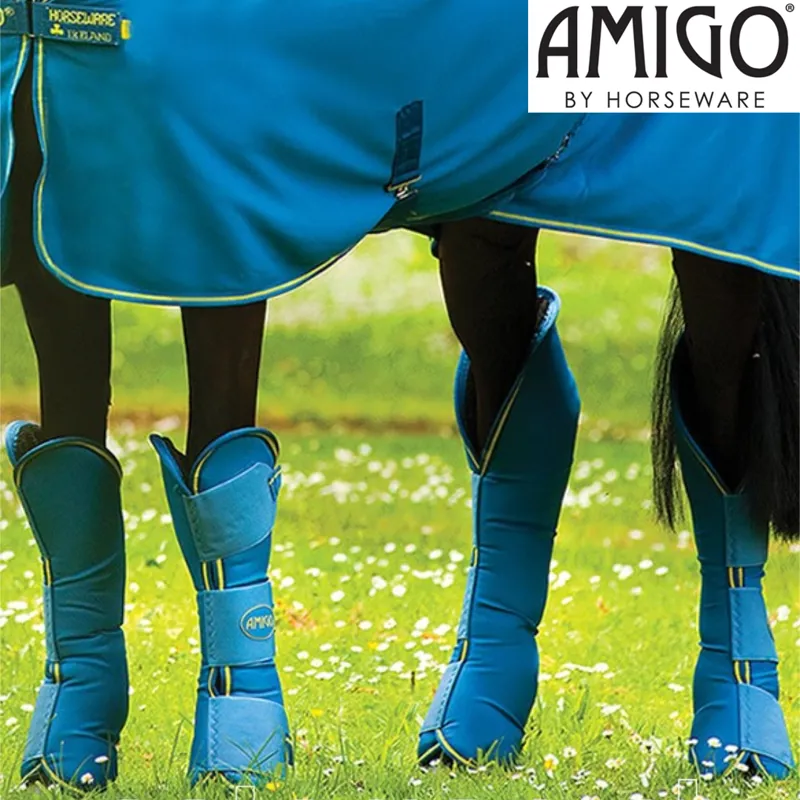 Amigo Travel Boots - Blue/Blue/Yellow 